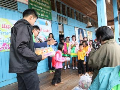 โครงการวันเด็กเพื่อน้องชนบท รร.บ้านน้ำมี อ.ท่าลี่ จ.เลย