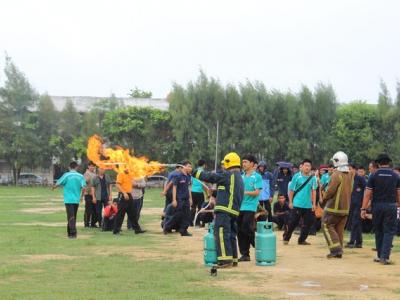 โครงการป้องกันอัคคีภัย (23 ก.ค. 57)