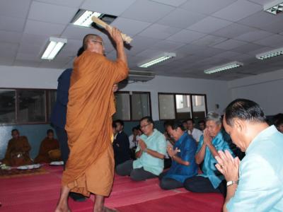 ทำบุญตักบาตรวันคล้ายวันสถาปนาวิทยาลัย